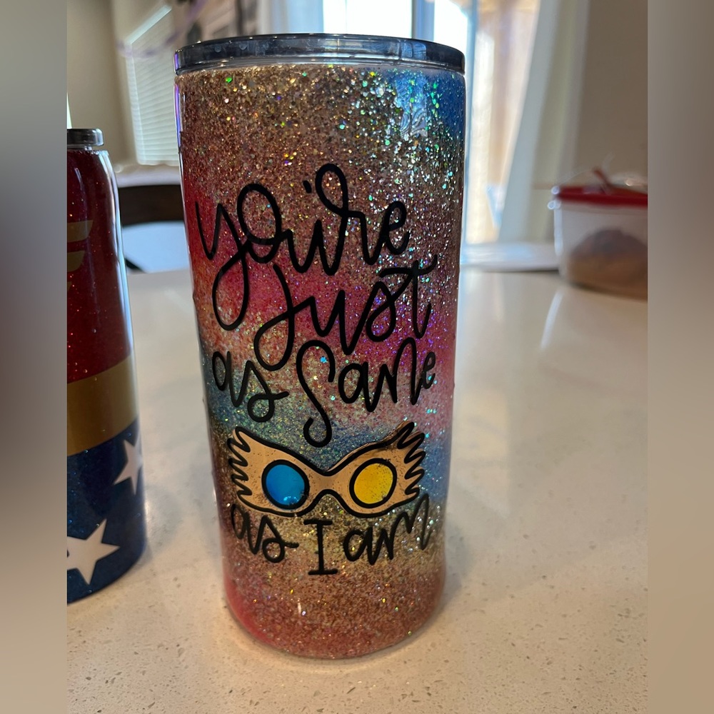 Luna love good quote tumbler